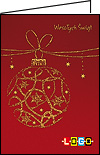 Kartka świąteczna BN1-001 - Kartki świąteczne dla firm