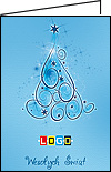 Kartka świąteczna BN1-010 - Kartki świąteczne dla firm