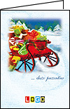 Kartka świąteczna BN1-014 - Kartki świąteczne dla firm