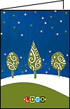Kartka świąteczna BN1-075 - Kartki świąteczne dla firm