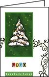 Kartka świąteczna BN1-080 - Kartki świąteczne dla firm