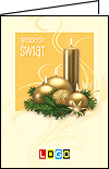 Kartka świąteczna BN1-082 - Kartki świąteczne dla firm