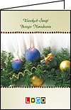 Kartka świąteczna BN1-089 - Kartki świąteczne dla firm
