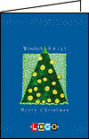 Kartka świąteczna BN1-090 - Kartki świąteczne dla firm