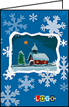 Kartka świąteczna BN1-095 - Kartki świąteczne dla firm