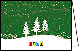 Kartka świąteczna BN1-305 - Kartki świąteczne dla firm