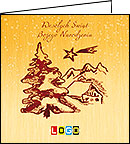 Kartka świąteczna BN2-087 - Kartki świąteczne dla firm
