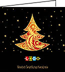 Wzór BN2-091 - Kartki z LOGO, Karnety świąteczne z LOGO - podgląd miniaturka