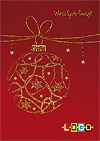 Kartka świąteczna BZ1-001 - Kartki świąteczne dla firm