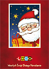 Kartka świąteczna BZ1-212 - Kartki świąteczne dla firm