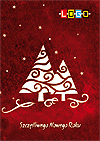 Kartka świąteczna BZ1-228 - Kartki świąteczne dla firm