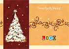 Kartka świąteczna BZ1-278 - Kartki świąteczne dla firm