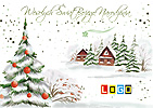 Kartka świąteczna BZ1-327 - Kartki świąteczne dla firm