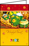 Kartka wielkanocna WN1-062 - Kartki świąteczne dla firm