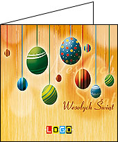 Kartka wielkanocna WN2-002 - Kartki świąteczne dla firm