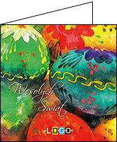 Kartka wielkanocna WN2-019 - Kartki świąteczne dla firm