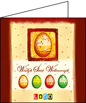 Kartka wielkanocna WN2-021 - Kartki świąteczne dla firm