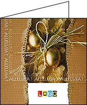 Kartka wielkanocna WN2-037 - Kartki świąteczne dla firm