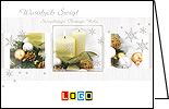 Karnet świąteczny  - Kartka świąteczna dla firm - podgląd miniaturka