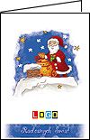 Kartka świąteczna BN1-186 - Kartki świąteczne dla firm