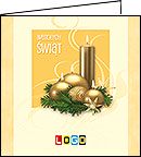 Wzór BN2-082 - Kartki z LOGO, Karnety świąteczne z LOGO - podgląd miniaturka