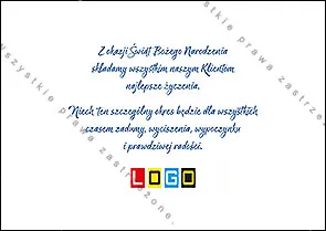 Kartka BZ1-276 Domki pod błękitnymi szczytami, tył